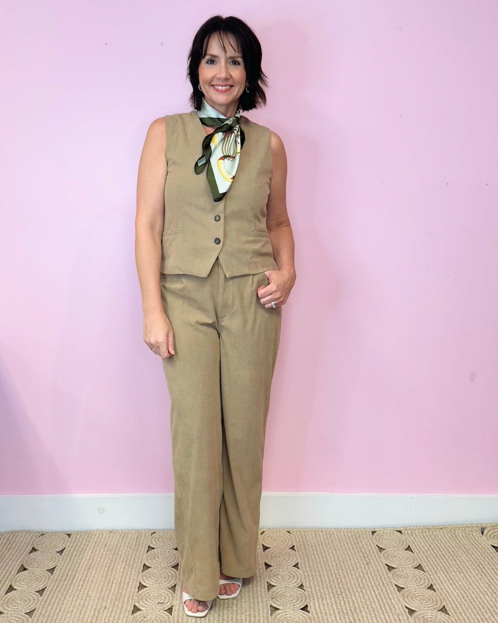 The Corded Vest Set - Jessi Jayne Boutique