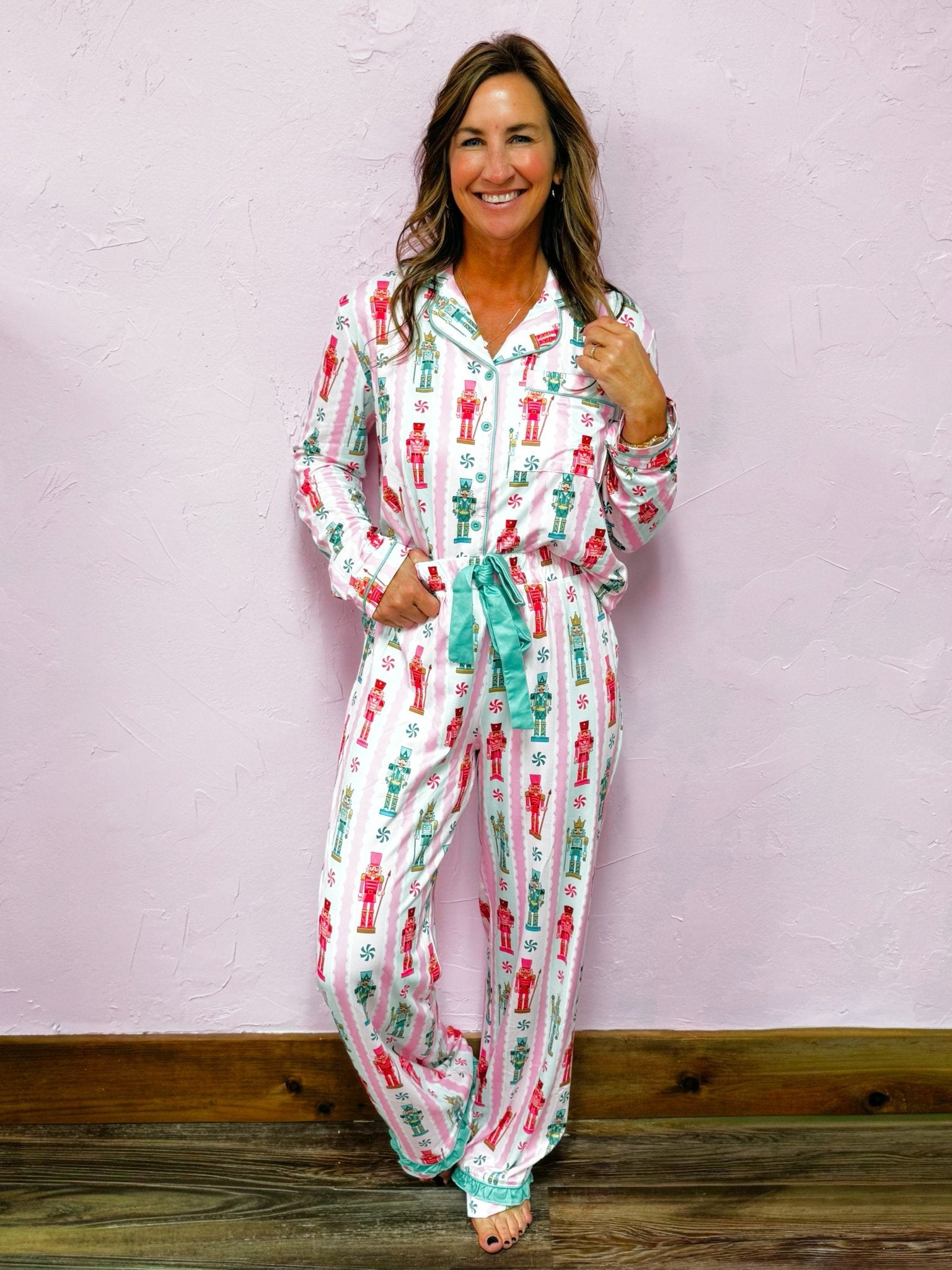 Nutcracker Magic Ruffle Pajama Set - Jessi Jayne Boutique