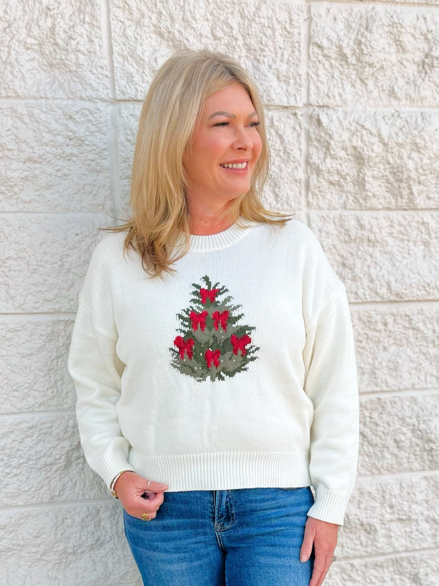 Classic Christmas Knit Sweater - Jessi Jayne Boutique