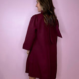 Sangria Sunrise Maroon dress - Jessi Jayne Boutique