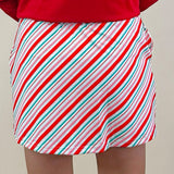 Candy Cane Stripes Skort - Jessi Jayne Boutique
