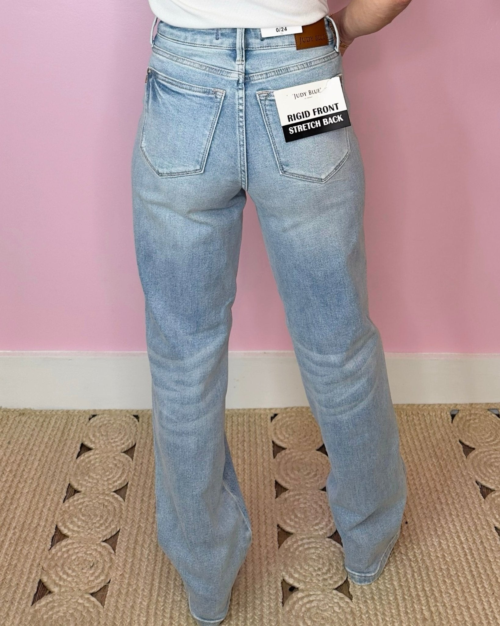 Never Doubt 90's Straight Leg Jean - Jessi Jayne Boutique