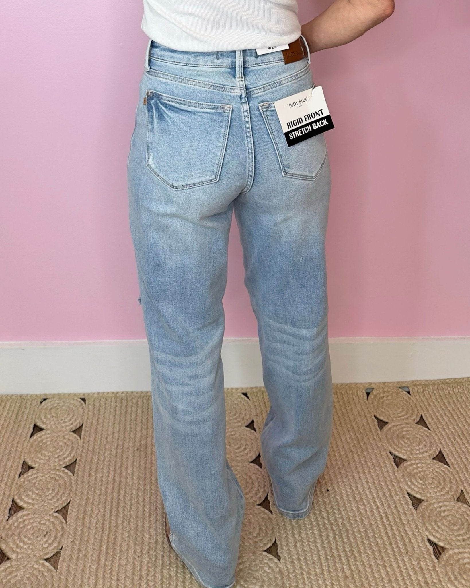 Never Doubt 90's Straight Leg Jean - Jessi Jayne Boutique