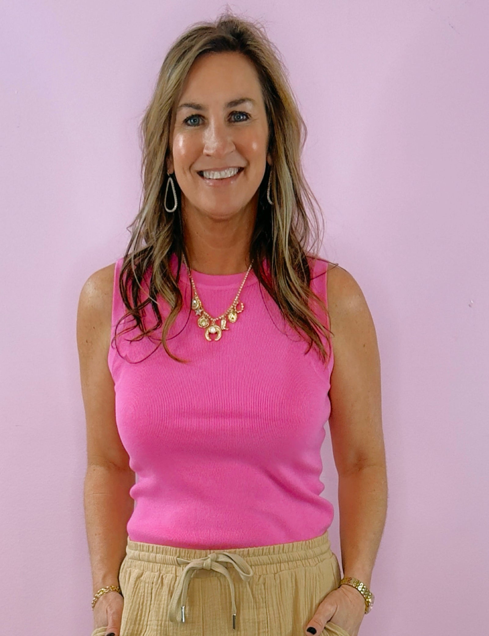 Vibrant Essential Ribbed Tank - Jessi Jayne Boutique