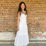 Daisy Dreams Eyelet Maxi Dress - Jessi Jayne Boutique