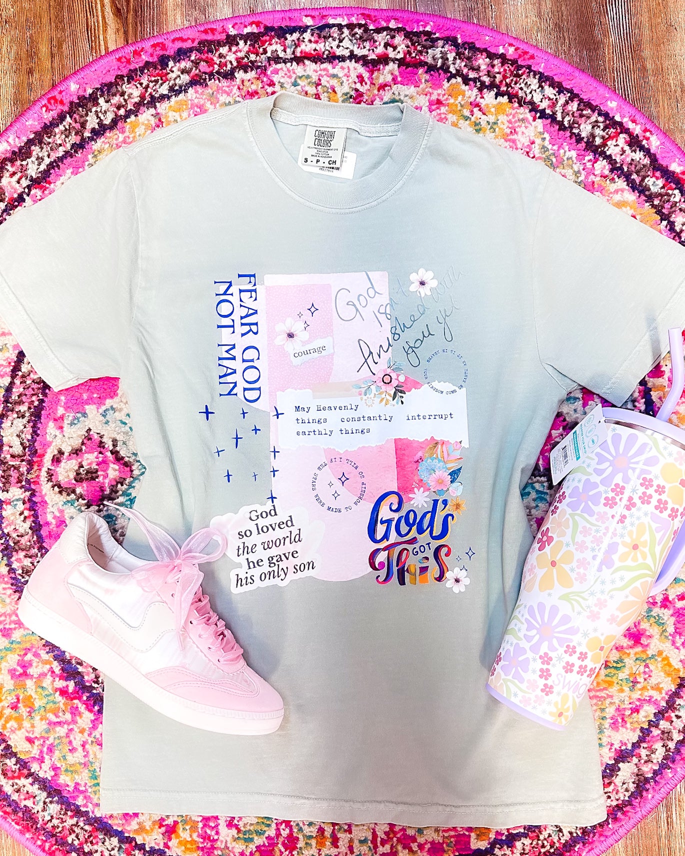 God's Got This Collage Graphic Tee - Jessi Jayne Boutique