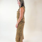 Wild Whisper Mock Neck Skirt Set - Jessi Jayne Boutique