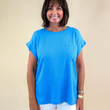 The Chill Mode Waffle Knit Top - Jessi Jayne Boutique