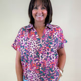 Wild Crush Button Down Top - Jessi Jayne Boutique