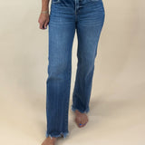Luxe Lift Tummy Control Straight Leg Jeans - Jessi Jayne Boutique