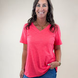 The Everyday Favorite V - Neck Top - Jessi Jayne Boutique