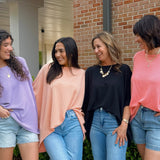 The Comfy Side Ribbed Top - Jessi Jayne Boutique