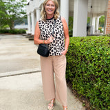Fray Day Linen Pants – Latte - Jessi Jayne Boutique