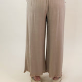 Fray Day Linen Pants – Latte - Jessi Jayne Boutique