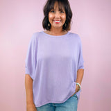 The Comfy Side Ribbed Top - Jessi Jayne Boutique