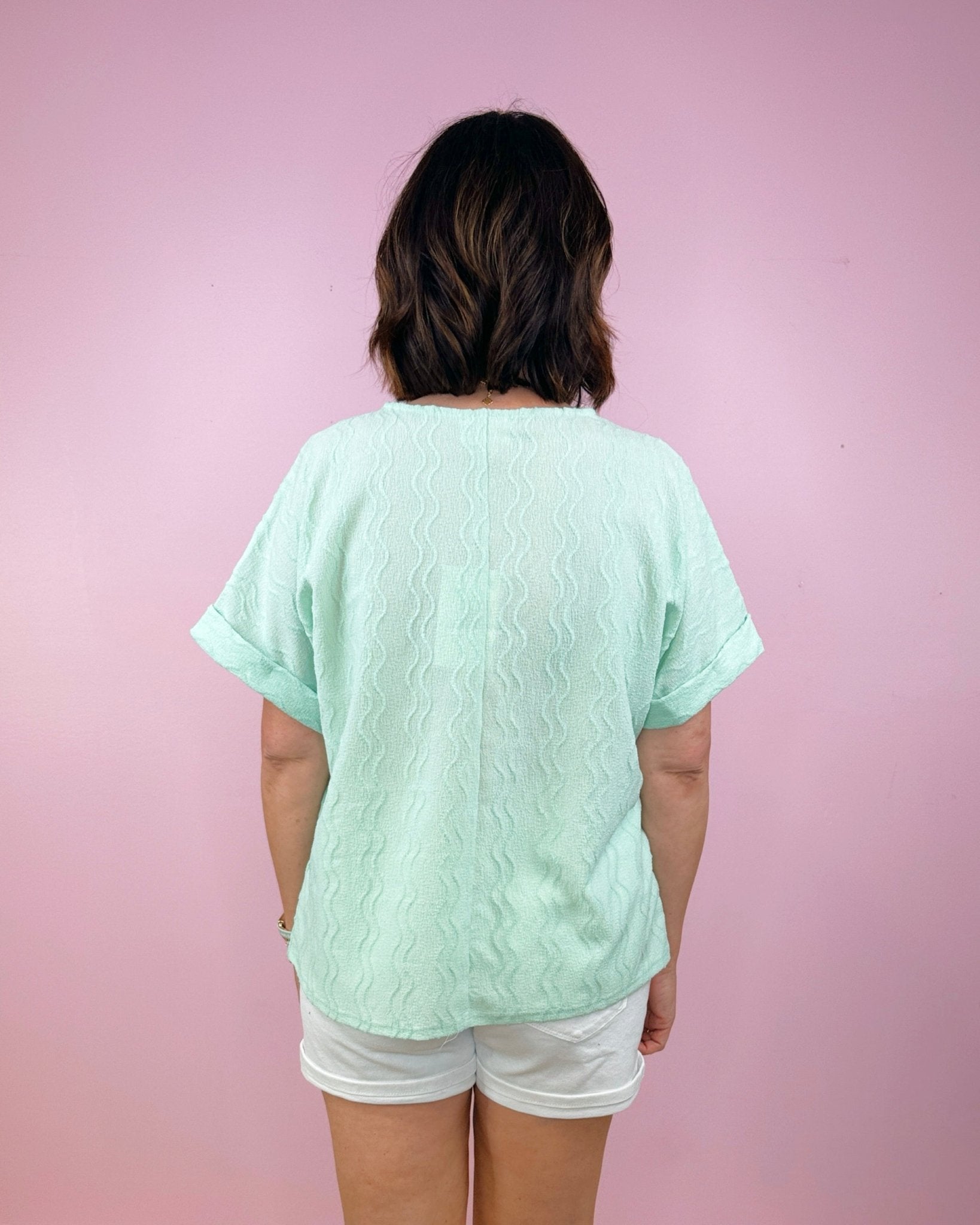Ripple Texture Top - Jessi Jayne Boutique