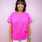 Ripple Texture Top - Jessi Jayne Boutique