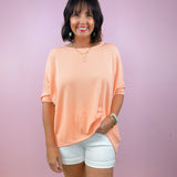 The Comfy Side Ribbed Top - Jessi Jayne Boutique
