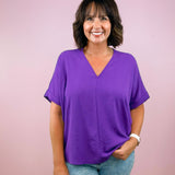 Mood Swing Crinkle Blouse - Jessi Jayne Boutique