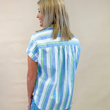 Fresh Stripe Cotton Top - Jessi Jayne Boutique