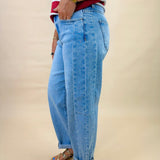 Risen Easy Street Barrel Jeans - Jessi Jayne Boutique