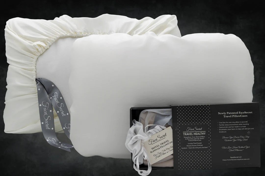 FaceSecret Organic Cotton Travel Pillowcase - Jessi Jayne Boutique