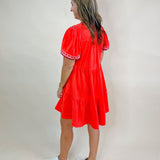 Sunkissed Embroidered Babydoll Dress - Jessi Jayne Boutique