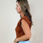 See It All Sweater Vest Top - Jessi Jayne Boutique