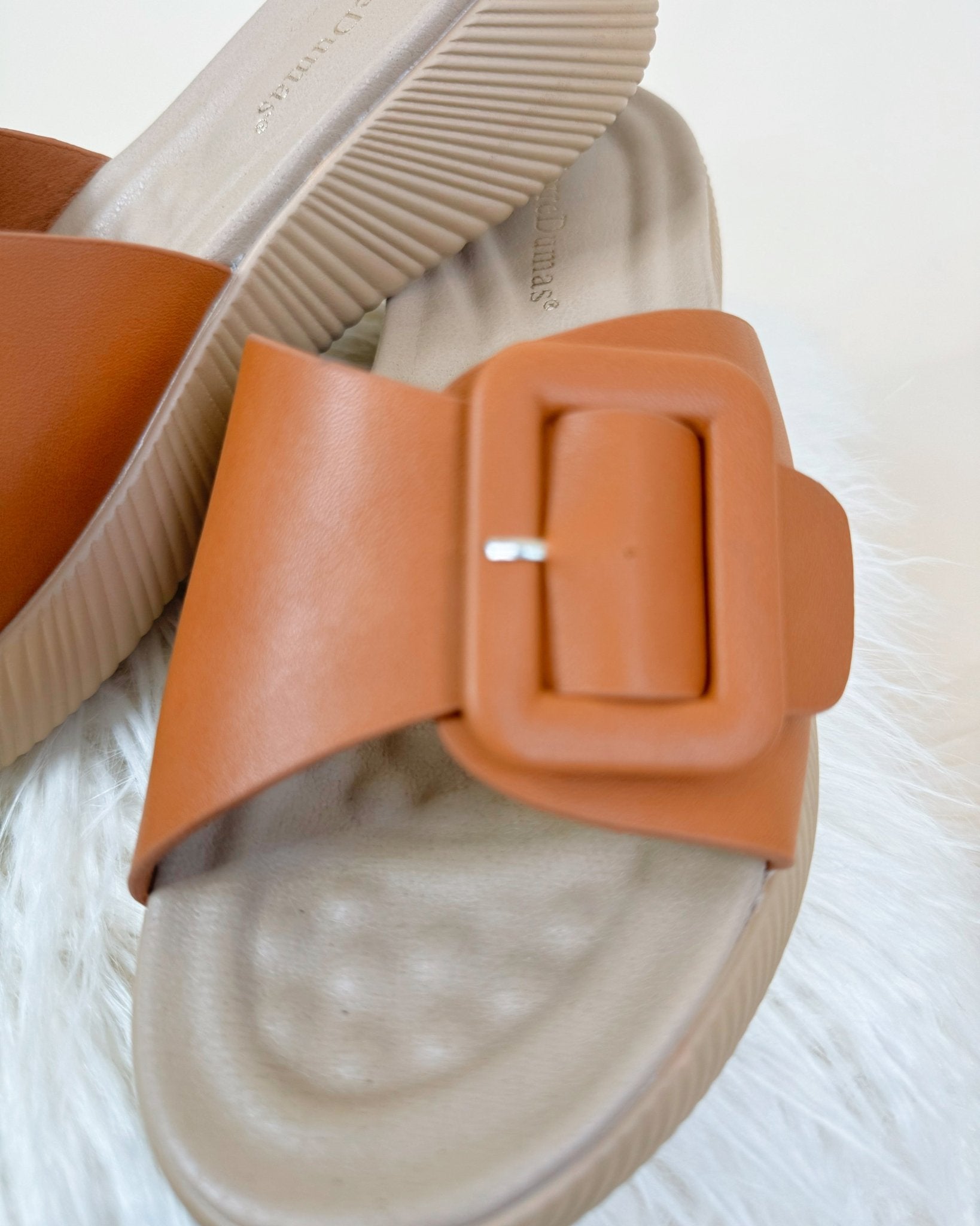 Pierre Dumas Davy New Tan Sandals - Jessi Jayne Boutique