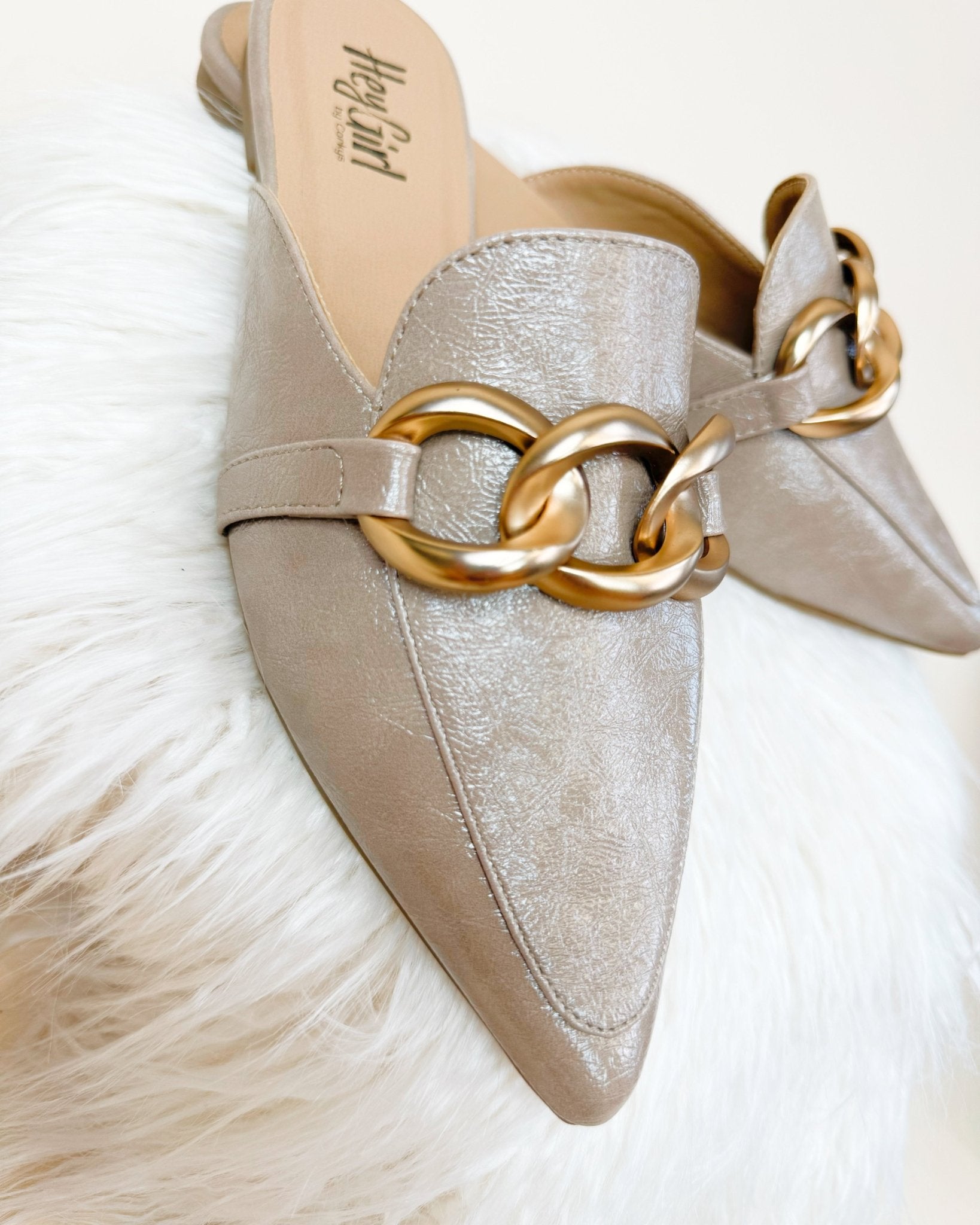 Corky Playin For Keeps Taupe Mule - Jessi Jayne Boutique