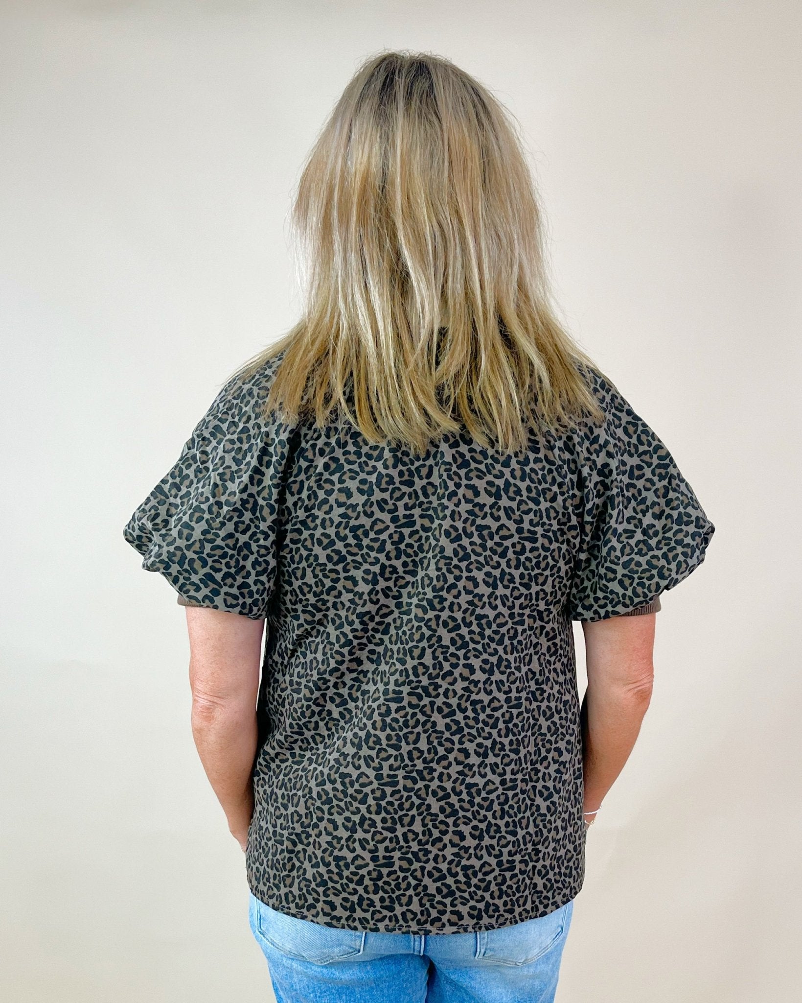 Wild Card Leopard Zip Top - Jessi Jayne Boutique
