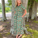 Daisy Belted Midi Dress - Jessi Jayne Boutique