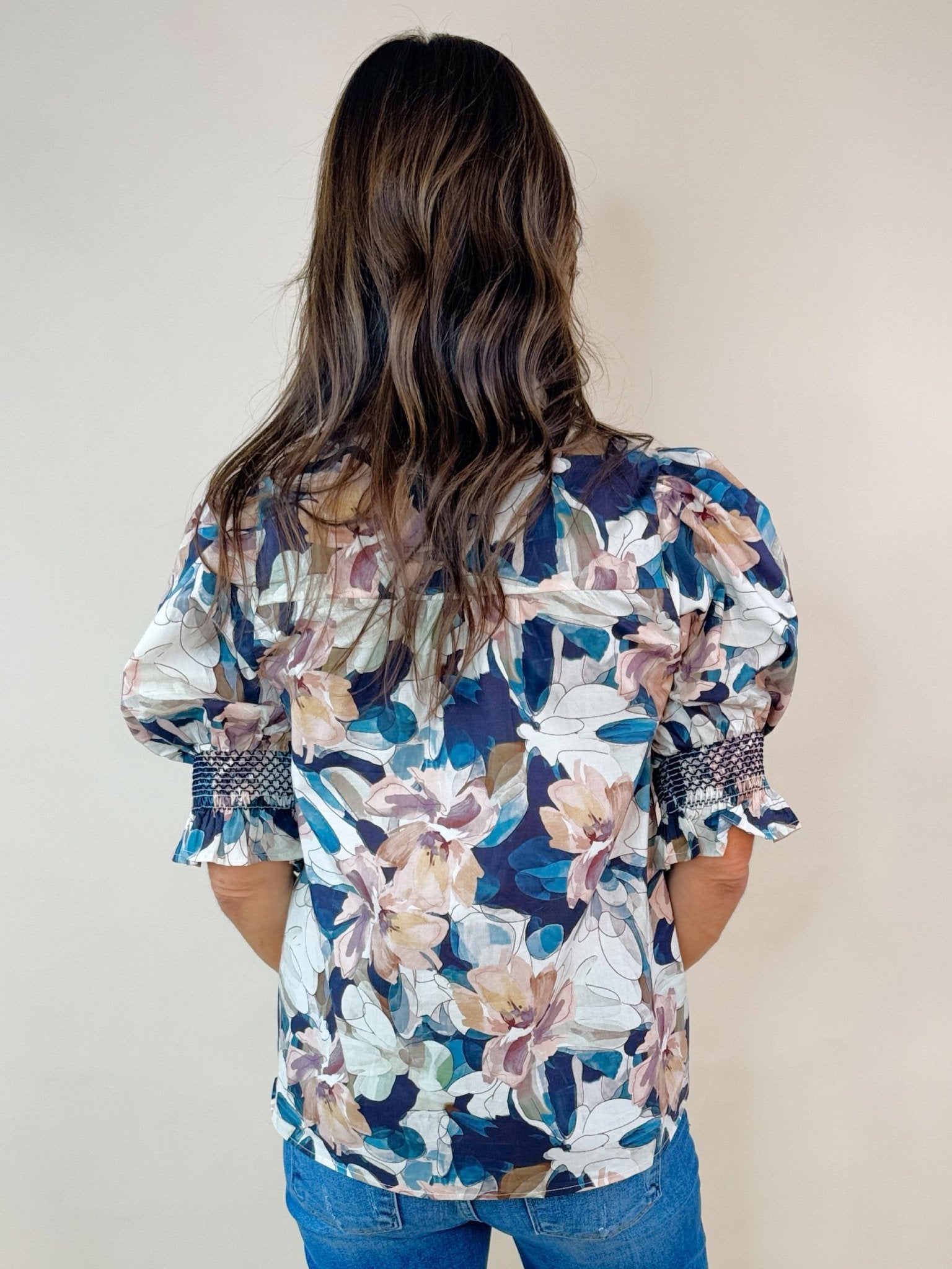 Magnolia Muse Floral Top - Jessi Jayne Boutique