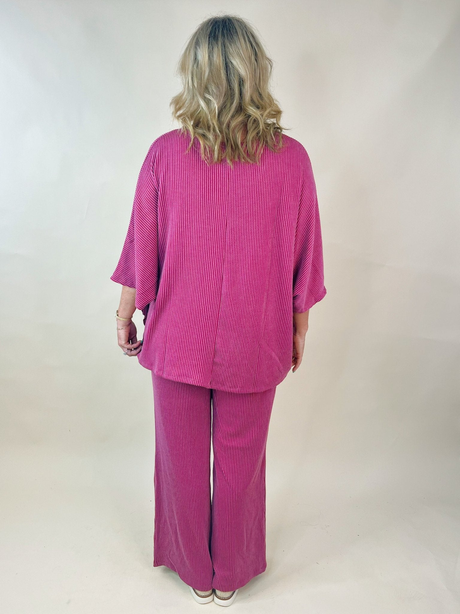 Wanderer Ribbed Lounge Set - Jessi Jayne Boutique