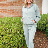 Downtown Drift Sage Set - Jessi Jayne Boutique