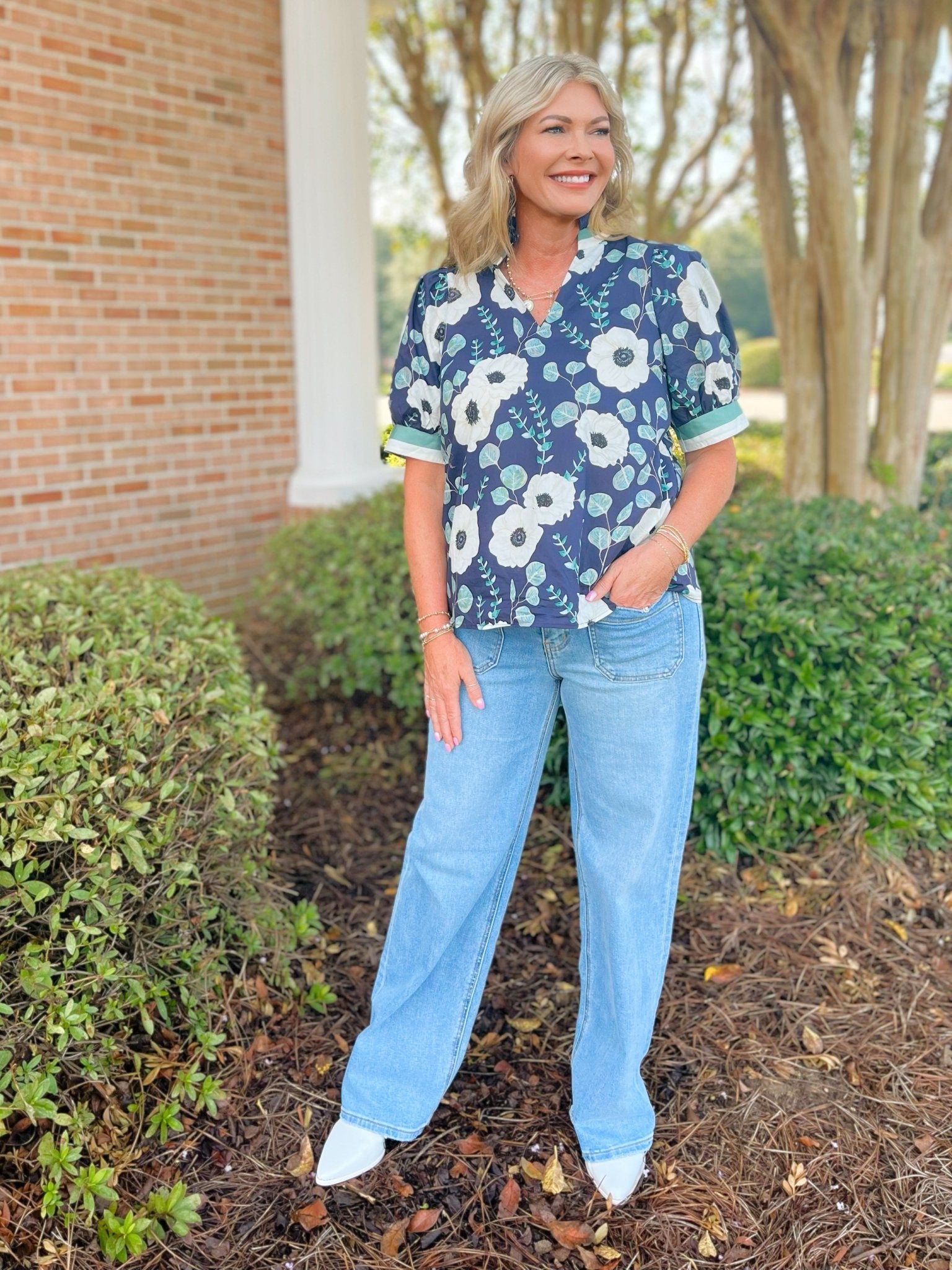 Moonlit Petals Top - Jessi Jayne Boutique