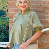 The Uptown Zip Top - Jessi Jayne Boutique