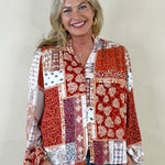 Amber Horizon Blouse - Jessi Jayne Boutique