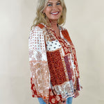 Amber Horizon Blouse - Jessi Jayne Boutique