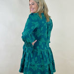 Wildflower Whisper Textured Tiered Dress - Jessi Jayne Boutique