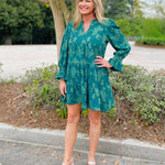 Wildflower Whisper Textured Tiered Dress - Jessi Jayne Boutique