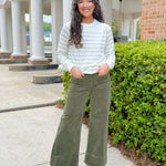 Weekend Stripe Knit Top - Jessi Jayne Boutique