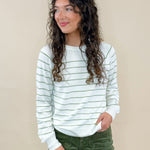 Weekend Stripe Knit Top - Jessi Jayne Boutique