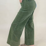 Olive Grove Corduroy Wide Leg Pants - Jessi Jayne Boutique