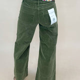 Olive Grove Corduroy Wide Leg Pants - Jessi Jayne Boutique