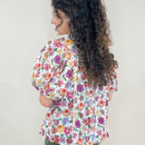 Wildflower Lane Puff Sleeve Top - Jessi Jayne Boutique