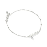 Kendra Scott Mama Silver Crystal Delicate Chain Bracelet - Jessi Jayne Boutique
