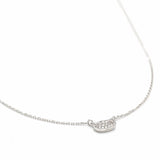 Marisa Pendant Necklace in White Diamond and 14k White Gold - Jessi Jayne Boutique