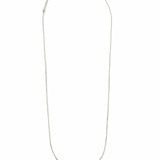 Marisa Pendant Necklace in White Diamond and 14k White Gold - Jessi Jayne Boutique