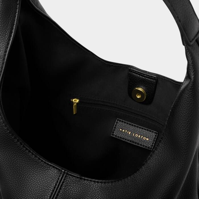 Katie Loxton Laila Slouch Shoulder Bag Black - Jessi Jayne Boutique